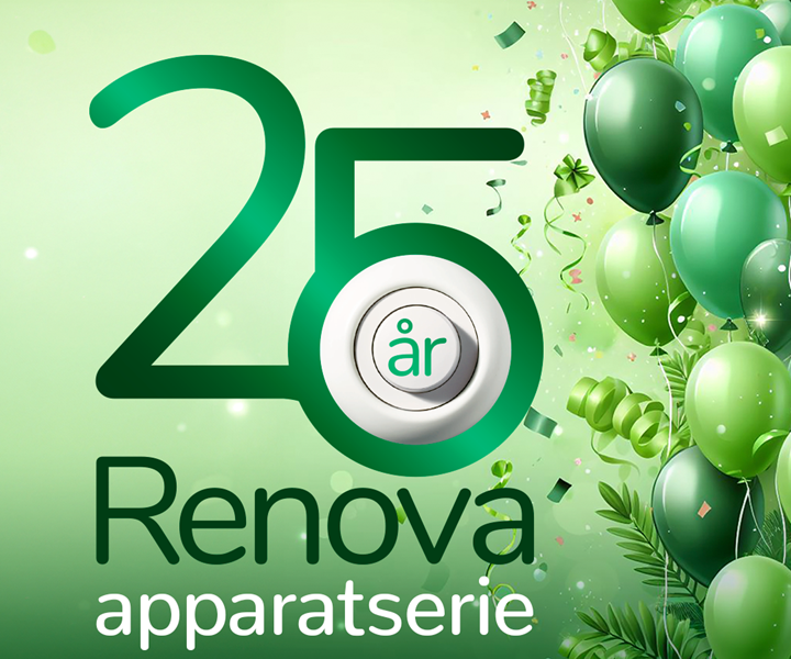 Schneiders apparatserie Renova fyller 25 år
